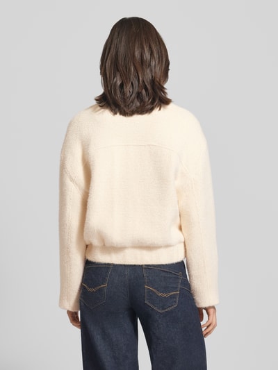 Someday Regular Fit Jacke mit Stehkragen Modell 'Nariska' Offwhite 5