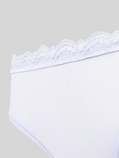 Calvin Klein Underwear String in semi-transparant design Blauw - 2