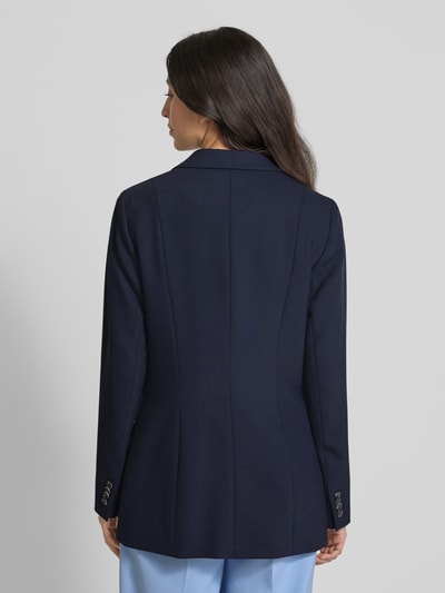 s.Oliver BLACK LABEL Blazer van viscosemix Marineblauw - 5