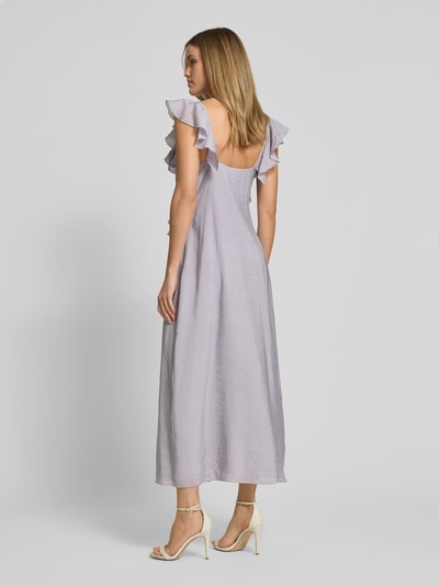 Jake*s Collection Maxikleid mit Volants Lavender 5