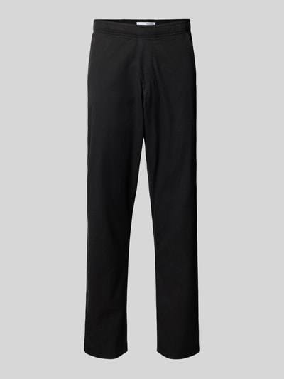 SELECTED HOMME Regular Tapered Fit Chino mit Eingrifftaschen Black 2