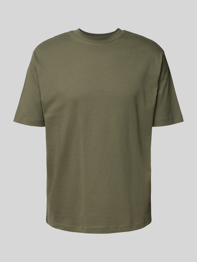MCNEAL Loose Fit T-Shirt mit Rundhalsausschnitt Oliv 2