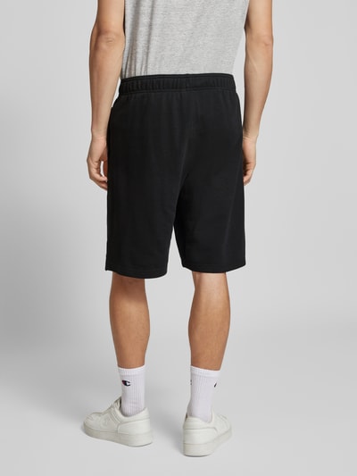 CHAMPION Baggy Fit Sweatshorts mit Label-Stitching Black 5