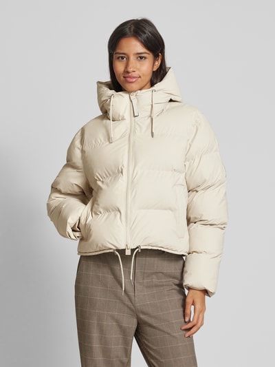 RAINS Steppjacke mit Zweiwege-Reißverschluss Modell 'Alta' Offwhite 4