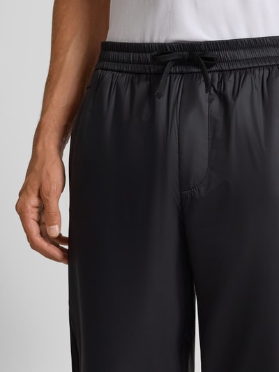 ARMANI EXCHANGE Relaxed Fit Sweatpants mit elastischem Bund Modell 'Felpa' Black 3