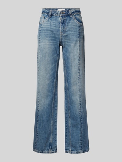 Mango Straight Leg Jeans im 5-Pocket-Design Modell 'VENETIA' Jeansblau 2