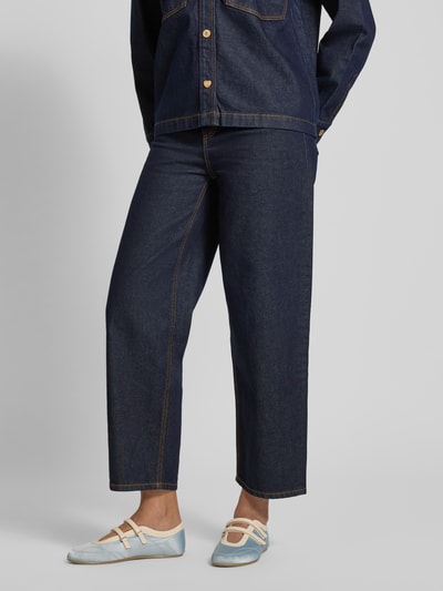 Jake*s Casual Jeansy o kroju straight fit z czystej bawełny ekologicznej Jeansowy niebieski 4