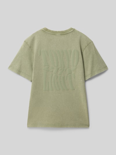s.Oliver RED LABEL Regular Fit T-Shirt aus reiner Baumwolle Oliv 3