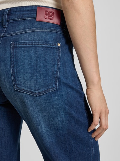 Cambio Jeans mit weitem Bein Modell 'AIMEE SEAM' Dunkelblau 3