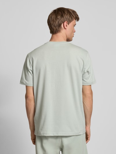 CHAMPION T-Shirt mit Logo-Stitching Modell 'ICONS' Mint 5