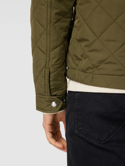 Gant Jacke mit Label-Stitching Oliv 3