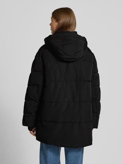 WITHBLACK Steppjacke mit Kapuze Black 5