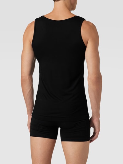 BOSS Tanktop mit Label-Stitching im 3er-Pack Black 4