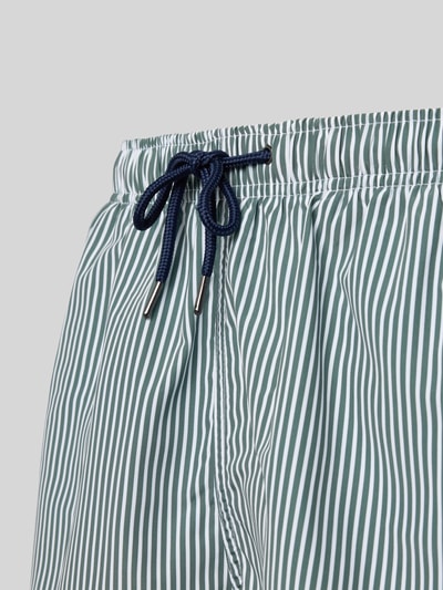 MCNEAL Badehose mit elastischem Bund Dunkelgruen 2