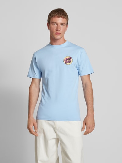 SANTA CRUZ T-Shirt mit Label-Print Hellblau 4