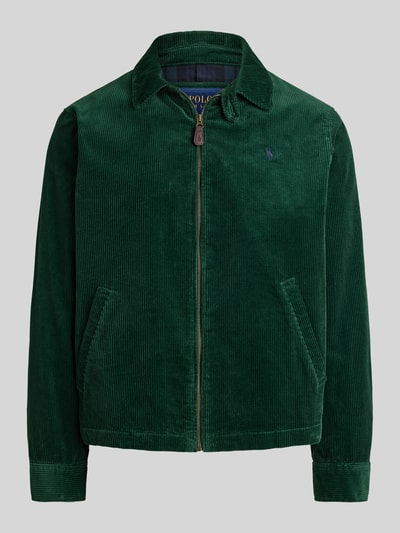 Polo Ralph Lauren Bluzon o kroju regular fit z bawełnianego sztruksu Ciemnozielony 2
