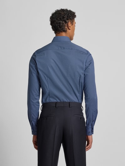 OLYMP Level Five Slim fit zakelijk overhemd met kentkraag Marineblauw - 5