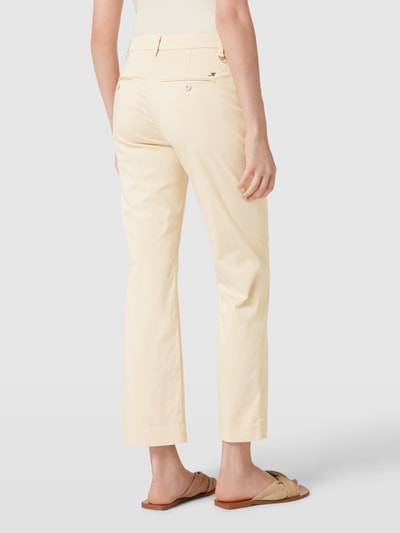 Mason's Bootcut chino met 7/8-lengte, model 'NEW YORK TRUMPET' Beige - 5