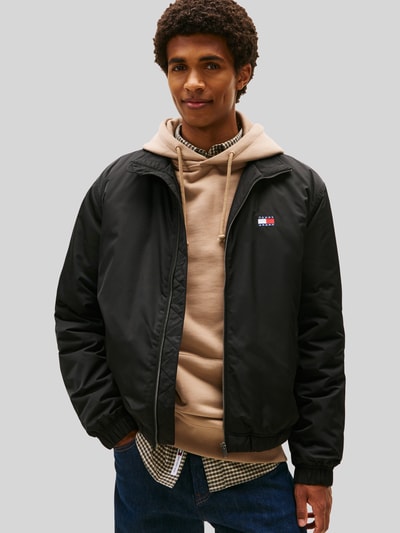 Tommy Jeans Regular Fit Blouson mit Label-Patch Black 4