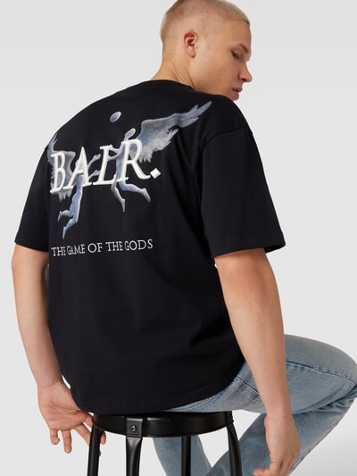 Balr. T-shirt z wyhaftowanym logo model ‘Game of the Gods’ Czarny 3