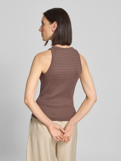 Tommy Hilfiger Slim fit spencer van puur katoen Lichtbruin - 5