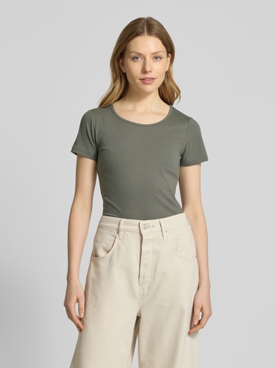 Soyaconcept T-Shirt mit Rundhalsausschnitt Modell 'PYLLE' Khaki 4