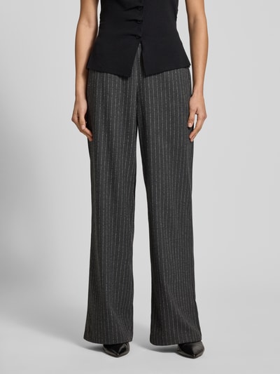 Milano Italy Broek met elastische band Antraciet - 4