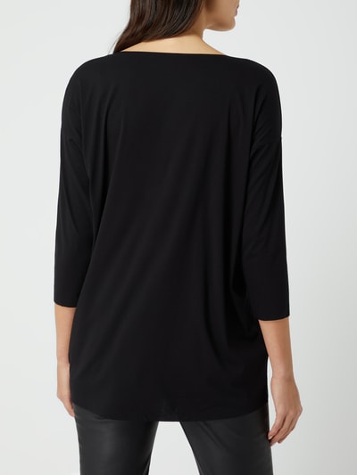 Wolford Loose Fit Pullover mit Stretch-Anteil Modell 'Aurora' Black 5