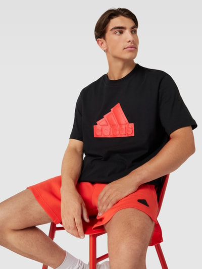 ADIDAS SPORTSWEAR T-shirt met labeldetail Zwart - 3