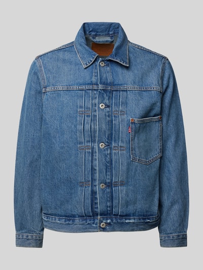 Levi's® Jeansjacke mit Brusttasche und Label-Detail Jeansblau 2