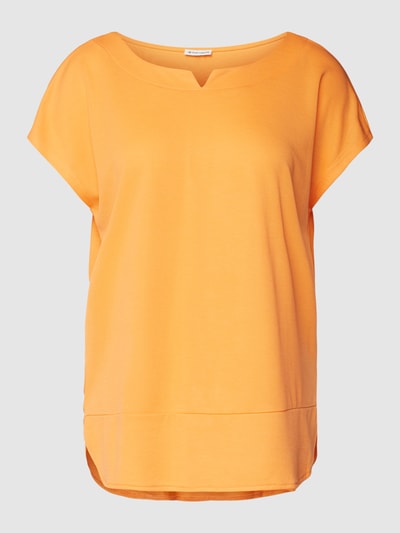 Tom Tailor T-Shirt mit Teilungsnähten Orange 2