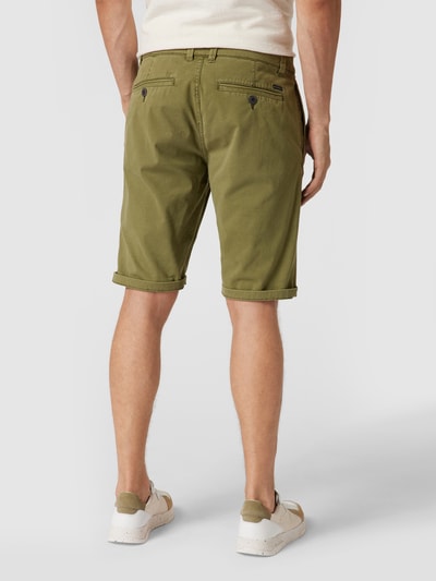 Tom Tailor Bermudas mit Allover-Muster Oliv 5