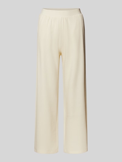 Christian Berg Woman Flared Culotte mit Strukturmuster Offwhite 2