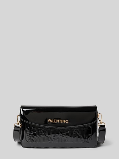 VALENTINO BAGS Handtasche mit Label-Applikation Modell 'GERANIUM' Black 1