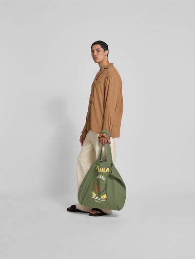 Closed Shopper aus reiner Baumwolle Khaki 1