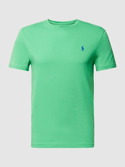 Polo Ralph Lauren T-Shirt mit Label-Stitching Gruen 2