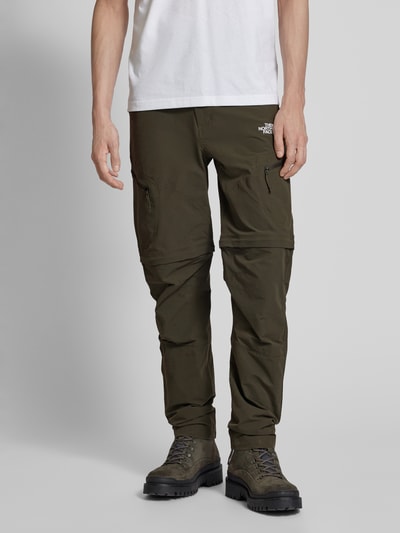 The North Face Loose fit broek met labelprint Olijfgroen - 4