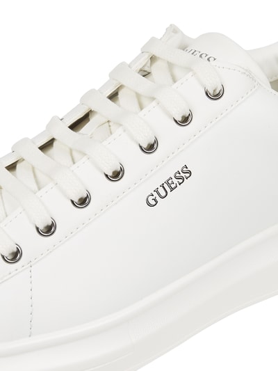 Guess Sneaker aus Leder Modell 'Salerno'  Weiss 2