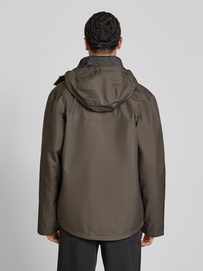 Helly Hansen Regular Fit Jacke mit Logo-Print Modell 'Juell' Oliv 5