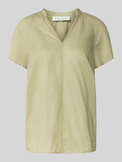 Marc O'Polo Bluzka o luźnym kroju z czystej bawełny Limonkowy 2