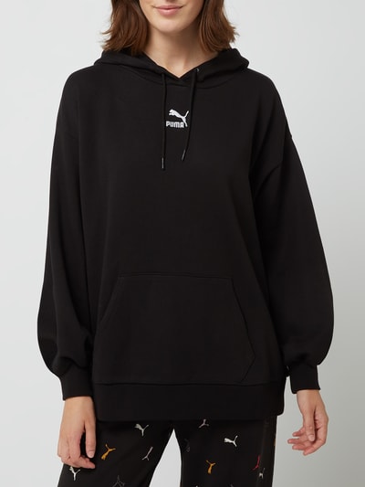 PUMA PERFORMANCE Bluza z kapturem oversized z bawełny Czarny 4