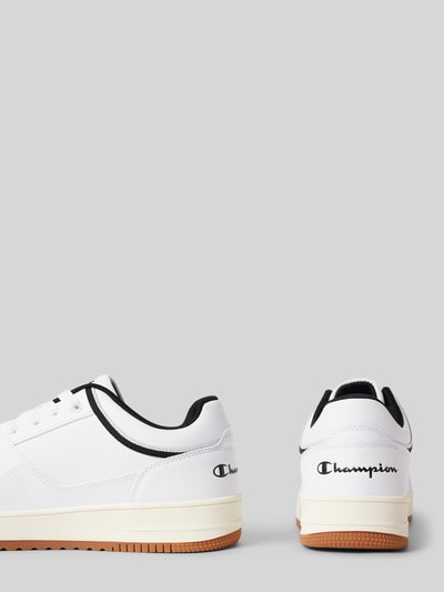 CHAMPION Sneaker mit Logo- und Label-Stitching Modell 'REBOUND LOW' Weiss 2