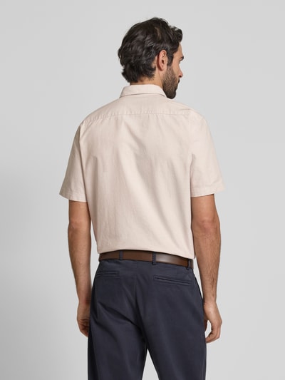 Jake*s Casual Fit Business-Hemd mit 1/2-Arm Sand 5