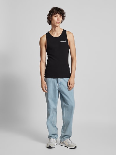 Low Lights Studios Tanktop met ronde hals Zwart - 1