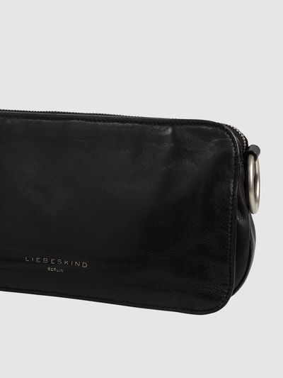 LIEBESKIND BERLIN Crossbody Bag aus Leder Modell 'Clarice' Black 3