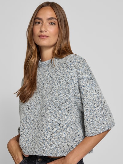 JAKE*S STUDIO WOMAN Strickpullover mit 1/2-Arm Eisblau 3