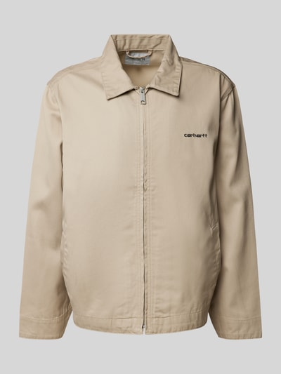 Carhartt Work In Progress Jacke mit Label-Stitching Beige 1