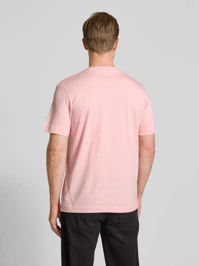 Tom Tailor Regular fit T-shirt van puur katoen Lichtroze - 5
