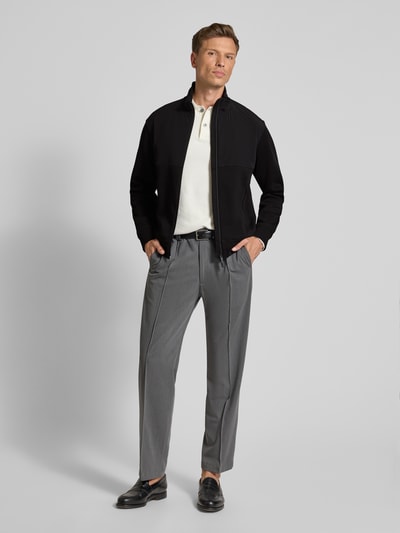 ARMANI EXCHANGE Sweatjacke mit Zweiwege-Reißverschluss Modell 'FELPA' Black 1