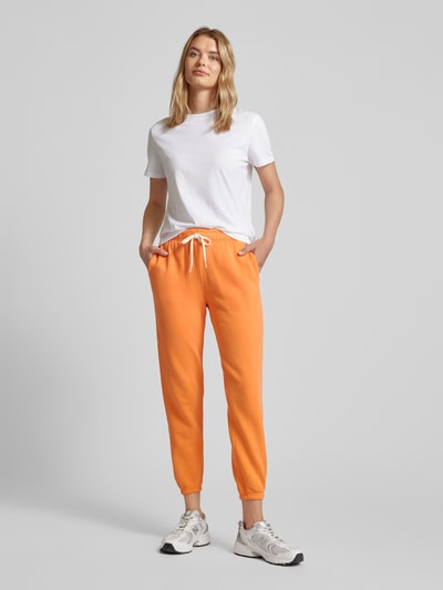 Polo Ralph Lauren Regular fit sweatpants met logostitching Oranje - 1